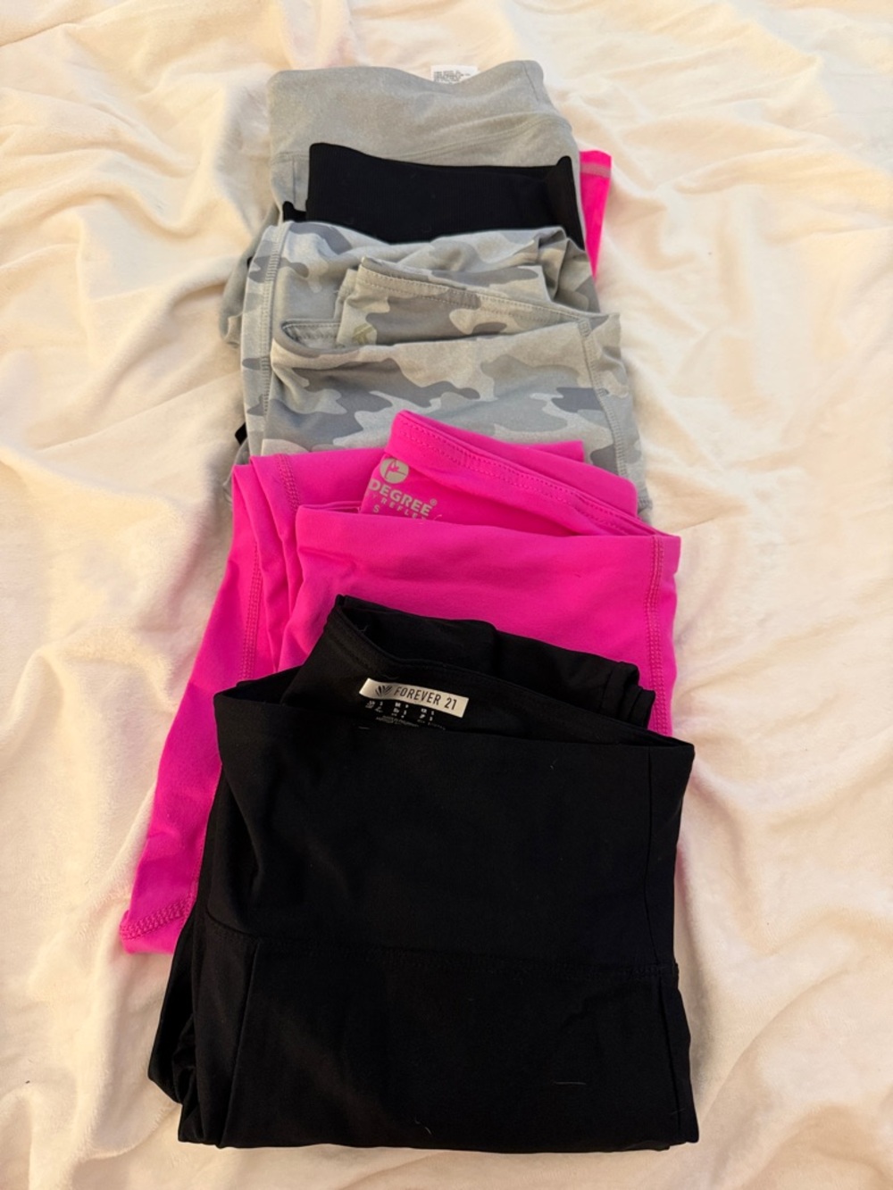 Abercrombie & Fitch Black High-Rise Leggings with Subtle Logo